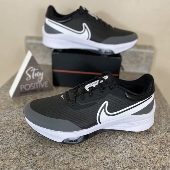 Nike Air Zoom Infinity Tour Next% Golf Shoes Men Sz 10.5 Wide Black‎ DM8446-015